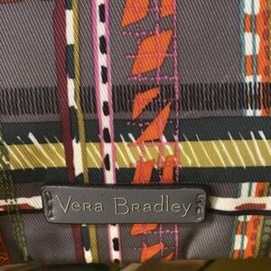 Vera Bradley Colorful Plaid Wristlet EUC